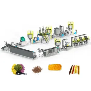 Mesin pembuat nasi instan otomatis mesin ekstruder penambah nutrisi mesin pencetak nasi sushi jalur produksi