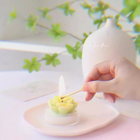 AIKUN Bougies parfumées à la cire de soja pour décoration de maison de luxe, petites bougies parfumées naturelles de longue durée pour plantes succulentes