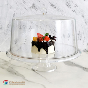 Vassoio per Alimenti in Plastica Trasparente con Coperchio e Maniglia, Copertura per Torte Rotonda da 12 Pollici - Product Image 5