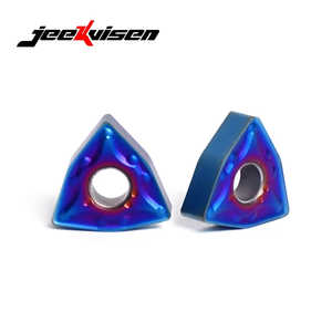 Jeekvisen Fabricant Wnmg080404 Outil CNC Plaquettes de tournage en carbure cémenté pour tour Machine Pièces en acier inoxydable PVD/CVD OEM - Product Image 2