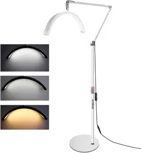 2023 New Beauty Salon Eyelash Extension Lamp Half Moon Lamp Suitable For Salon Manicure And Eyelash Extensions