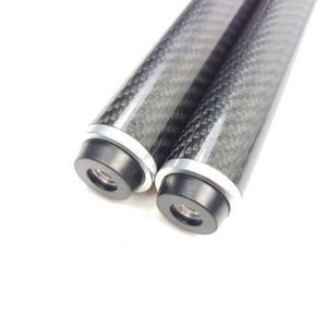 Xmlivet, personalizado, 8,5 pulgadas, billar de carbono negro, extensión de tacos de billar para Mezz o P3, se puede extender dos veces, extensores de taco, superventas - Product Image 5