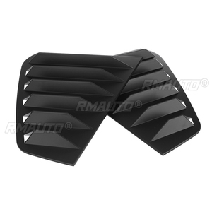 New Car Rear <b>Window</b> Shutter Cover Trim Rear <b>Window</b> Louver Side <b>Vent</b> Trim for VW for Golf MK7 MK7.5 2014-2019 Also for GTI GTD R - Product Image 2