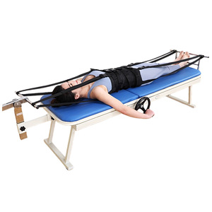 Cama de tracción cervical y lumbar Lechi Medical, manual, portátil, para uso doméstico, dispositivo de masaje para la salud de la cintura, clase II, certificado CE - Product Image 4