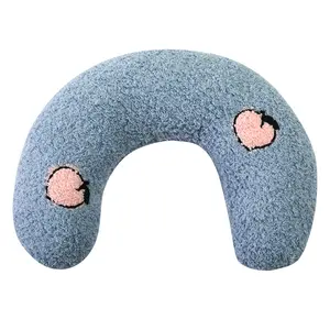 Dog Cat Deep Sleep Pillow U-shaped Protection Cervical Spine Cat Toy Soft And Comfortable Throw Pillow Pet Products