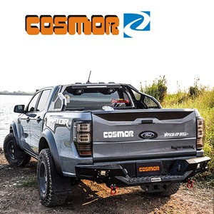 Roll Bar in Acciaio per <span class=keywords><strong>Pickup</strong></span> <span class=keywords><strong>Ford</strong></span> Ranger Raptor, Ranger Hilux, Dmax NP300 105x105x21cm CN;GUA Cos220600rollb COSMOR 2019-,2015-2016 - Product Image 3