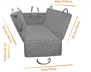 <span class=keywords><strong>Funda</strong></span> de Asiento de Coche <span class=keywords><strong>para</strong></span> Perro de Poliéster con Logotipo Personalizado, <span class=keywords><strong>para</strong></span> Asiento Trasero, Tamaño Extra Grande, Antideslizante, Duradera, <span class=keywords><strong>para</strong></span> Todas las Estaciones - Product Image 5