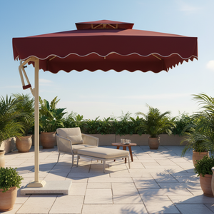 Big Size Modern Foldable Patio Umbrella <strong>with</strong> <strong>3m</strong> Canopy Large Outdoor Furniture <strong>Parasol</strong> for Garden Party - Product Image 1