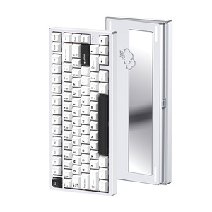 Rainy75 Tự Làm 75% Nóng Trao Đổi CNC Nhôm RGB Có Dây Không Dây 2.4G Bt Bàn Phím Cơ Khí - Product Image 4