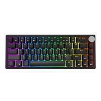Clavier de jeu mécanique professionnel JEDEL 60 %, fixation Gasket, interrupteurs magnétiques à effet Hall, déclenchement rapide, taux de polling 8000 Hz