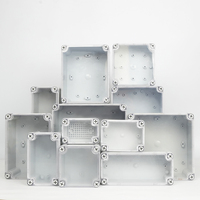 Boîtier électrique extérieur étanche IP67 en plastique ABS, personnalisable, pour distribution de câbles et alimentation