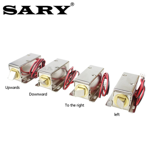LY03 SARY ตัวล็อคแม่เหล็กไฟฟ้าขนาดเล็กสำหรับตู้ ล็อคควบคุมด้วยไฟฟ้า DC12V ล็อคกลอนไฟฟ้าสำหรับลิ้นชัก - Product Image 6