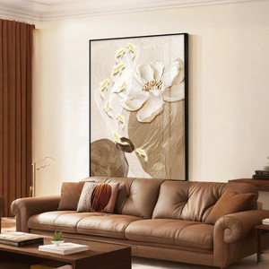 Pintura abstracta para pared, lienzo, decoración moderna para el hogar, arte para sala de estar, entrada, pasillo, estilo A B C D E, impresión por inyección de tinta rectangular - Product Image 4