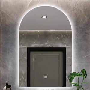 Ce certificata all'ingrosso grandi specchi liberi di rame specchietti d'argento 3 colori arco dimmerabile <span class=keywords><strong>specchio</strong></span> LED sulla parete - Product Image 4