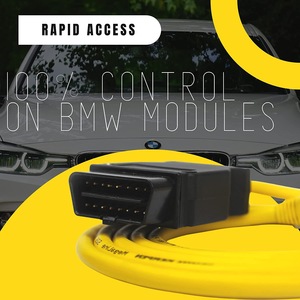 OBD كابل ل BMW ICOM E-SYS ISTA | Bootmod3 Bimmercode OBD2 | الترميز F-سلسلة | 5 أقدام