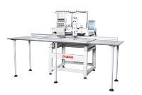 Machine à broder multifonctionnelle informatisée DS-CT1201+1MJ à 12 aiguilles, zone de broderie 500*1200mm, pour broderie plate et chenille