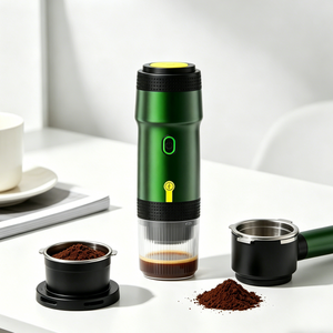 Nouveau et tendance : Machine à café portable <span class=keywords><strong>rechargeable</strong></span> par USB, compatible avec les capsules <span class=keywords><strong>Nespresso</strong></span> et le café moulu - Product Image 1