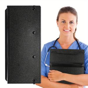 Porte-documents de bureau A4 pliable avec rangement pour infirmières, personnalisable, 3 compartiments - Product Image 2