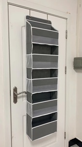<span class=keywords><strong>Organisateur</strong></span> <span class=keywords><strong>de</strong></span> <span class=keywords><strong>porte</strong></span>, rangement avec 4 grandes poches et 4 poches latérales en filet pour la chambre d'enfant - Product Image 6