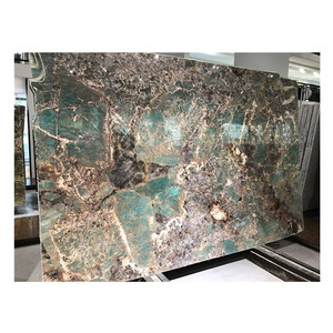 Dalle de marbre vert amazonite de qualité supérieure, pierre naturelle de luxe - Product Image 1