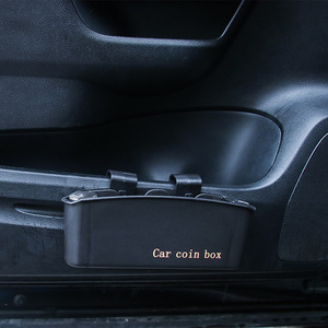 Boîte à monnaie pour voiture, organisateur en plastique Lw 1518 pour rangement dans la porte de voiture - Product Image 5
