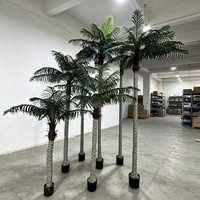 Neue Künstliche Areca-Triandra-Bäume, Künstliche Pflanzen, Künstliche Bäume, Grünpflanzen im Topf für Hotel, Zuhause, Café