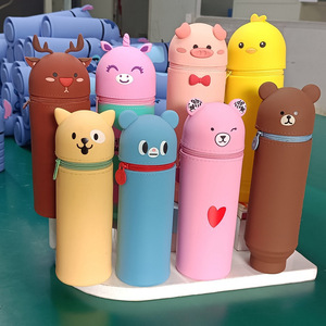 Sanlio kulomi Silicone bút chì trường hợp và văn phòng phẩm dễ thương phim hoạt hình túi bút trường hợp và hộp cho học sinh tiểu học Quà Tặng - Product Image 6