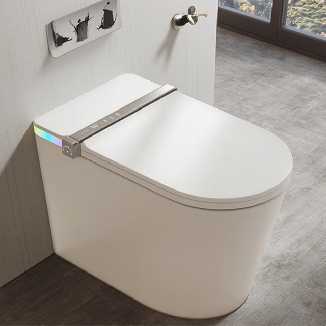 Automatic Flush Sensor Toilets Intelligent Smart Wc Bathroom Automatic Toilets ADA Ceramic Smart Toilet