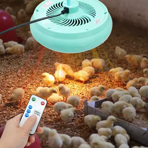<span class=keywords><strong>Lampe</strong></span> <span class=keywords><strong>chauffante</strong></span> intelligente pour volailles en plastique pour élevage de poulets et de canards Lumières chaudes État neuf pour poussins - Product Image 2