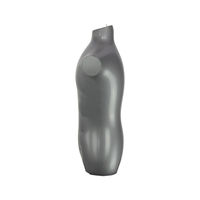 Mannequin de torse suspendu en PVC, usine professionnelle, pour homme et femme, affichage de fenêtre gris réglable, Mannequins gonflables