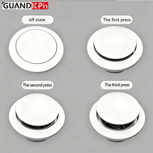 Grille d'aération à bouton-poussoir en plastique ABS de qualité supérieure, directement de l'usine, pour système de ventilation d'air frais CVC - Product Image 4