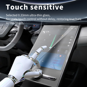 Protector de Pantalla Digital Carplay para Coche, Película Protectora de Vidrio Templado, Accesorios para Vehículos MG <span class=keywords><strong>MARVEL</strong></span> R 2026 - Product Image 5