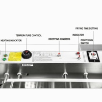 Offre limitée Lil Orbits Machine automatique 2 rangées Makinas haute efficacité économie de travail fabricant de beignets amovible pour la vente en gros