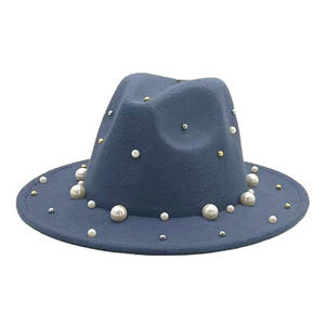 Chapeau unisexe <span class=keywords><strong>de</strong></span> style coréen, tendance, réglable, à large bord, avec décoration en nœud papillon fleuri, pour le printemps, décontracté, style britannique, jazz, fête, chapeau <span class=keywords><strong>de</strong></span> bal - Product Image 6