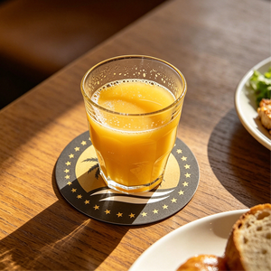 Sous-verres <span class=keywords><strong>en</strong></span> papier épais personnalisés avec logo imprimé, ronds ou carrés, <span class=keywords><strong>en</strong></span> carton de qualité alimentaire, absorbants, pour restaurants, bars et cafés - Product Image 1