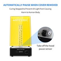 Anycubic Wash & Cure 3.0 Plus upgrade mesin cuci & Curing untuk Resin 3D cetak