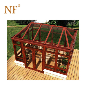 Hợp Kim Nhôm Sunroom Tráng Men Prefab Nhà - Product Image 2