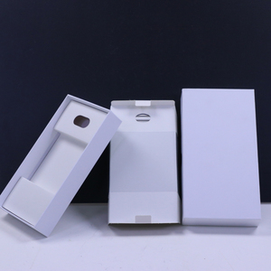 Caja de Embalaje de Papel Universal Blanca Personalizada, Caja Rígida Electrónica 3C Vacía con Tapa y Base, Caja de Embalaje de Regalo Vacía para Teléfono - Product Image 2