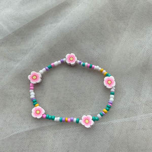 2025 nuevo bohemio hecho a mano linda flor Rosa cuentas de arcilla polimérica pulsera dulce anillo de dedo conjuntos joyería Diy gargantilla con cuentas de cristal rosa - Product Image 5