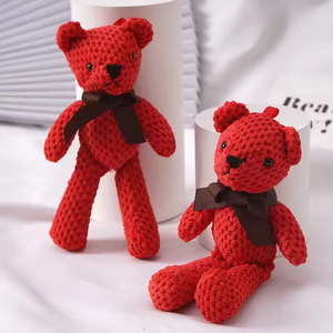 Pendentif porte-clés, poupées, cadeaux, cadeau pour bébé, ours en crochet faits main, poupée en peluche, poupée de réconfort pour bébé, jouets en peluche doux - Product Image 3