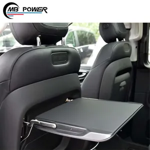 Table pliante intérieure de siège arrière W447 pour classe V V260, table de siège arrière, noire, de haute qualité