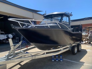 Bateau de pêche rapide en aluminium 2026 Profisher 6 places, coque en V profond, certifié CE, bateau marin en aluminium soudé - Product Image 3