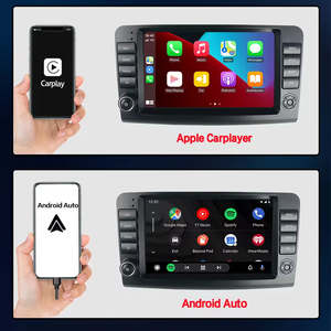 LELV 9" Inch Car Radio Ips Wireless Carplay 4g Wifi Dsp Smart Car Gps Navigation for Benz Ml-class W164 m Rds Adh <strong>Cam</strong> - Product Image 3