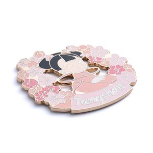 Aimant de réfrigérateur en métal émaillé rigide, souvenir touristique et artisanat commémoratif de Chine - Product Image 3