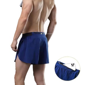 Pantalones Cortos Deportivos para Hombre, Holgados, para Entrenamiento de Maratón, Atletismo, Secado Rápido, con Bolsillo Funcional - Product Image 2