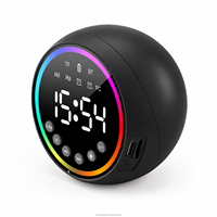 Promosyon Hediyesi OEM Logolu Çok Fonksiyonlu Çalar Saat Bluetooth Hoparlör Tf Am Fm Çalar Özelleştirilmiş Kurumsal Hediye Toplu Sipariş