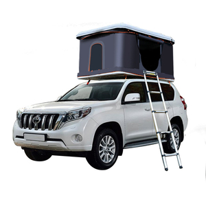 Outdoor strong ABS hardshell roof top car tent roof camping rooftop tent box lightweight car tent awning