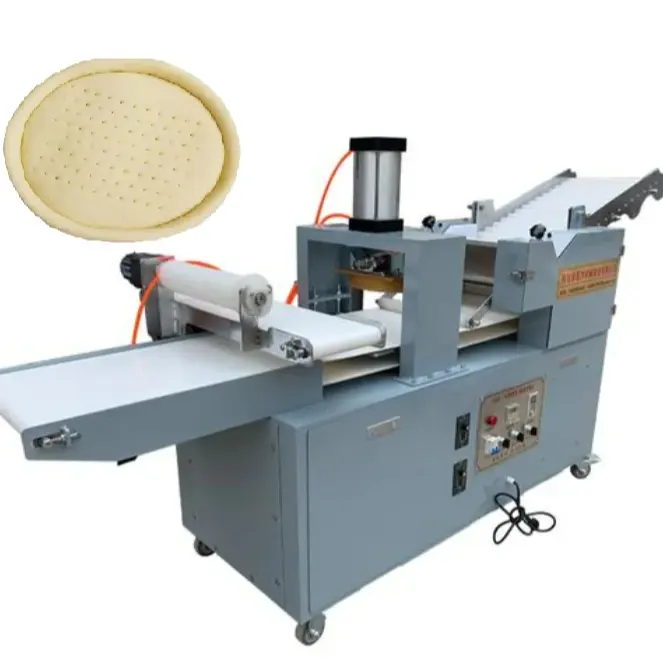 Fully Automatic Pizza forming machine pizza cutter pizza holes punching machine