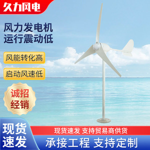 เครื่องกำเนิดไฟฟ้าพลังลม 300W 24V สำหรับใช้ในบ้าน ระบบพลังงานทดแทนขนาดเล็ก - Product Image 5