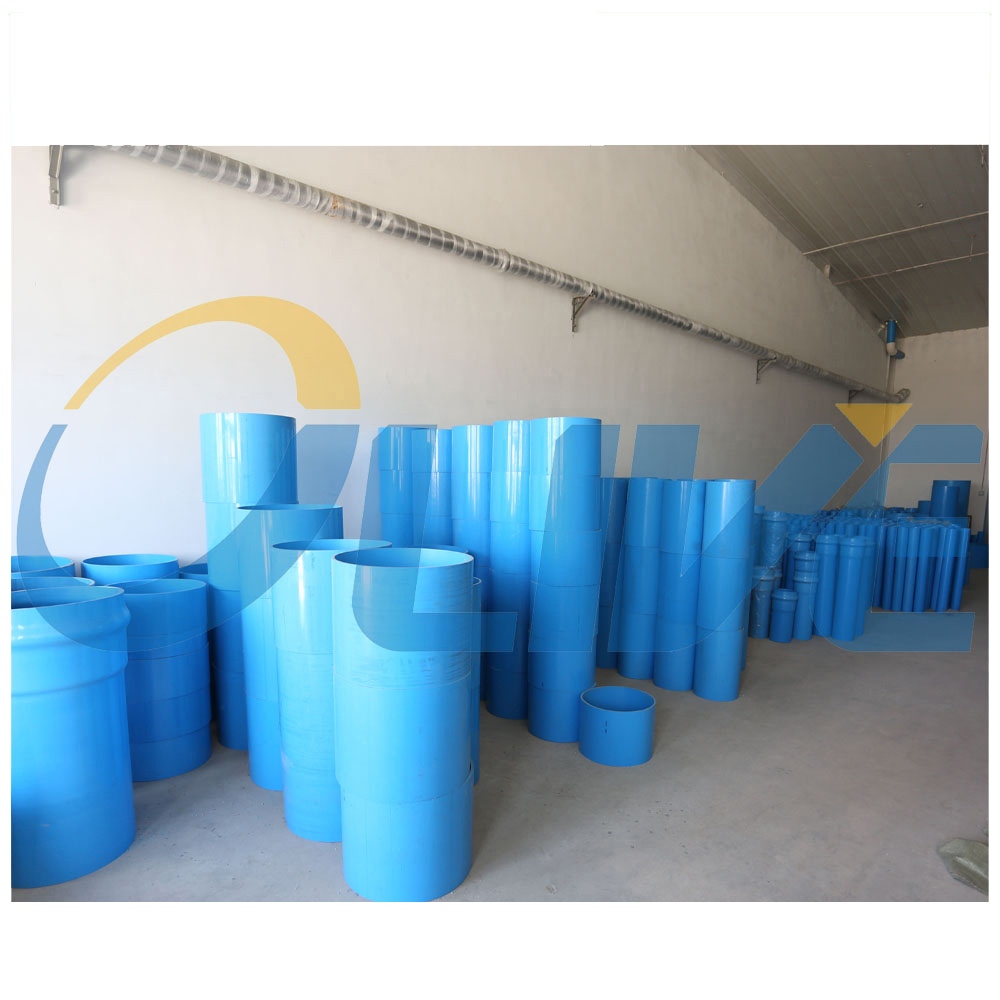 Blu 4 piede 50 pollici di grandi dimensioni di plastica di diametro in pvc tubo di acqua tubo di drenaggio in pvc o tubo